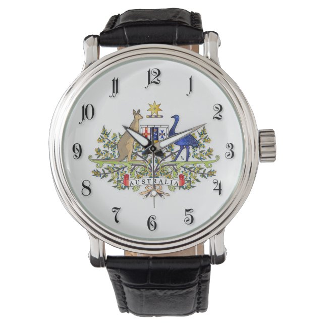 Reloj De Pulsera Escudo de armas de Australia (Anverso)
