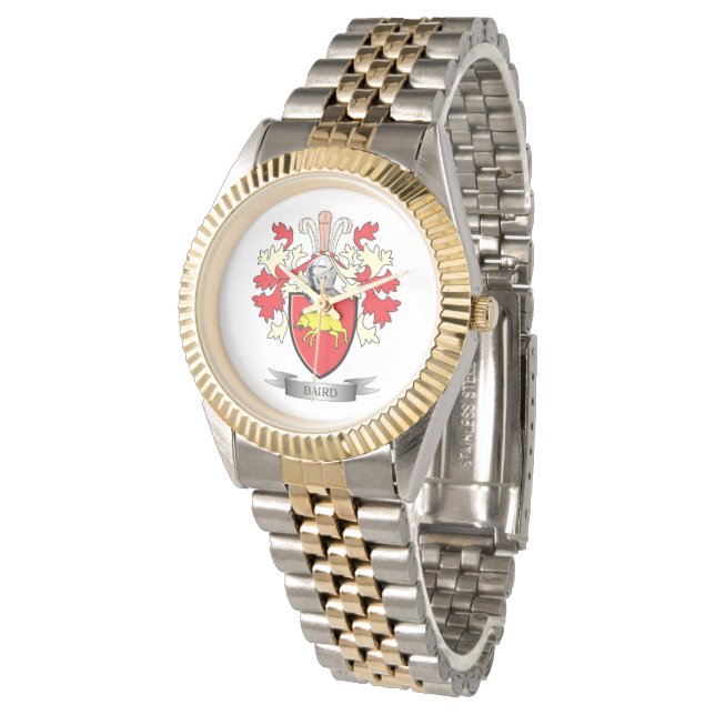 Reloj De Pulsera Escudo de armas de escudo de la familia Baird (Angular)