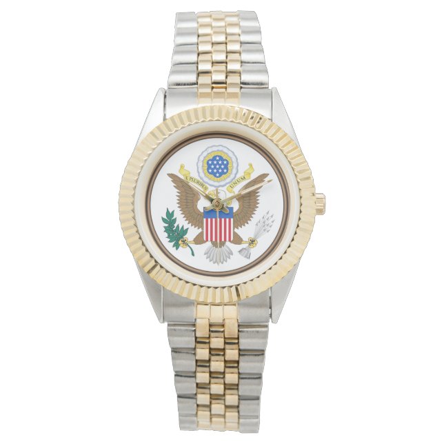 Reloj De Pulsera Escudo de armas de Estados Unidos (Anverso)