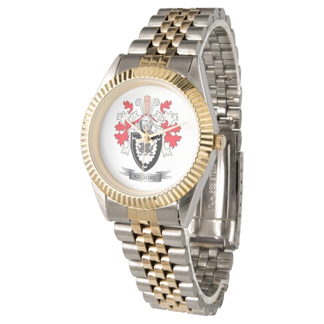 Reloj De Pulsera Escudo de armas de la familia Kilgore (Angular)