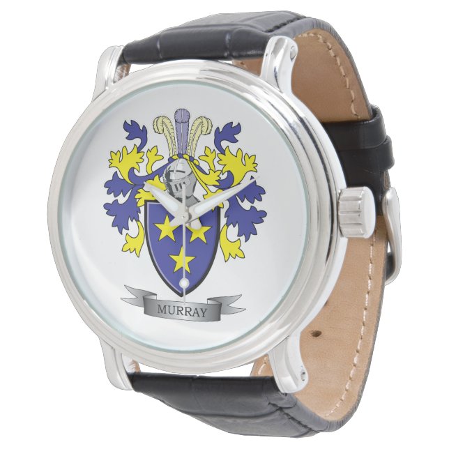 Reloj De Pulsera Escudo de armas de Murray (Angular)