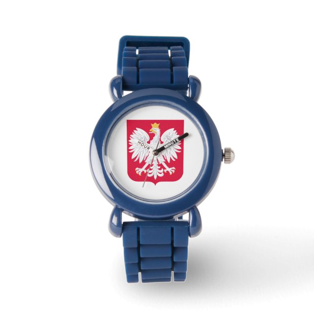 Reloj De Pulsera Escudo de armas de Polonia (Anverso)