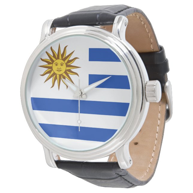 Reloj De Pulsera Escudo de armas de Uruguay (Angular)