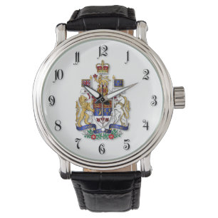 Reloj De Pulsera Escudo de armas del Canadá