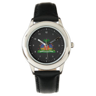 Reloj De Pulsera Escudo de armas haitiano Watch