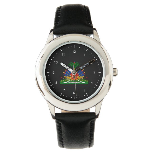 Reloj De Pulsera Escudo de armas haitiano Watch (Anverso)