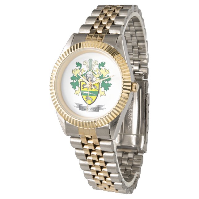 Reloj De Pulsera Escudo de armas sueco (Angular)