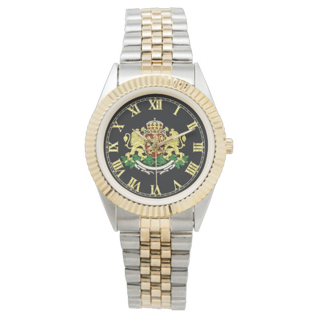 Reloj De Pulsera Escudo de Bulgaria (Anverso)