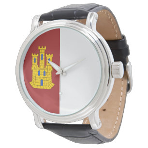 Reloj De Pulsera Escudo de Castilla La Mancha - España