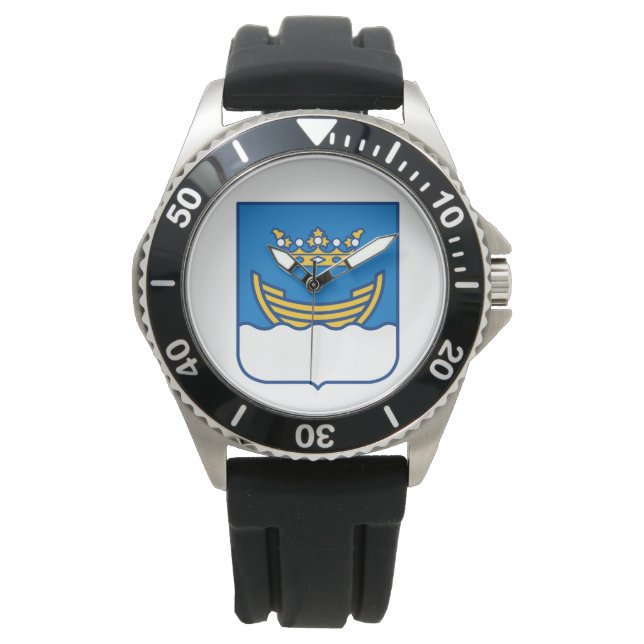 Reloj De Pulsera Escudo de Helsinki (Finlandia) (Anverso)