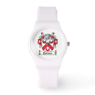Reloj De Pulsera Escudo de la familia de Carson