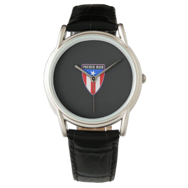 Reloj De Pulsera Escudo de Puerto Rico (Anverso)