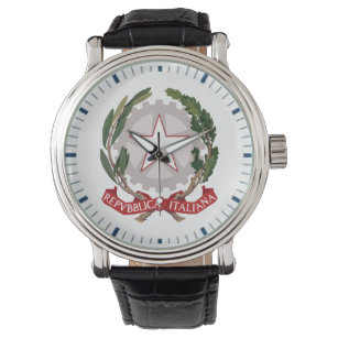 Reloj De Pulsera Escudo de pulsera de escudo de armas de Italia