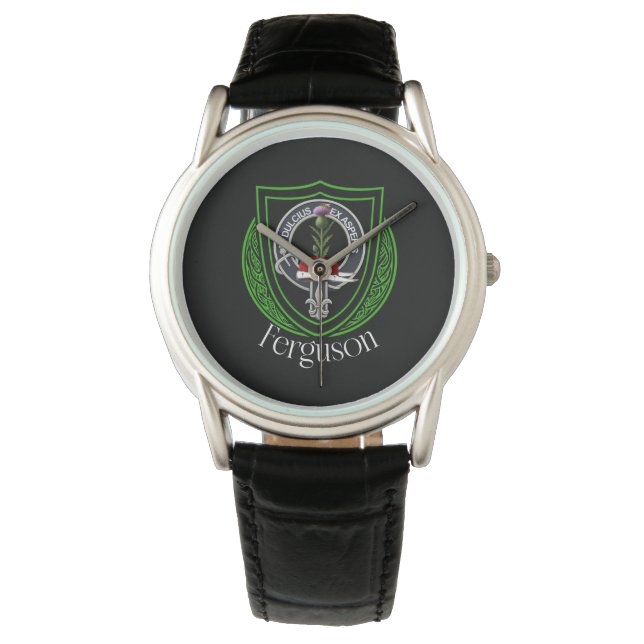 Reloj De Pulsera Escudo del Clan Escocés Ferguson (Anverso)