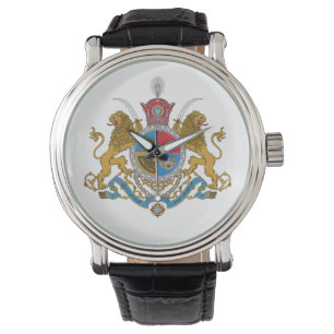 Reloj De Pulsera Escudo imperial de armas del Irán (1925-1979)
