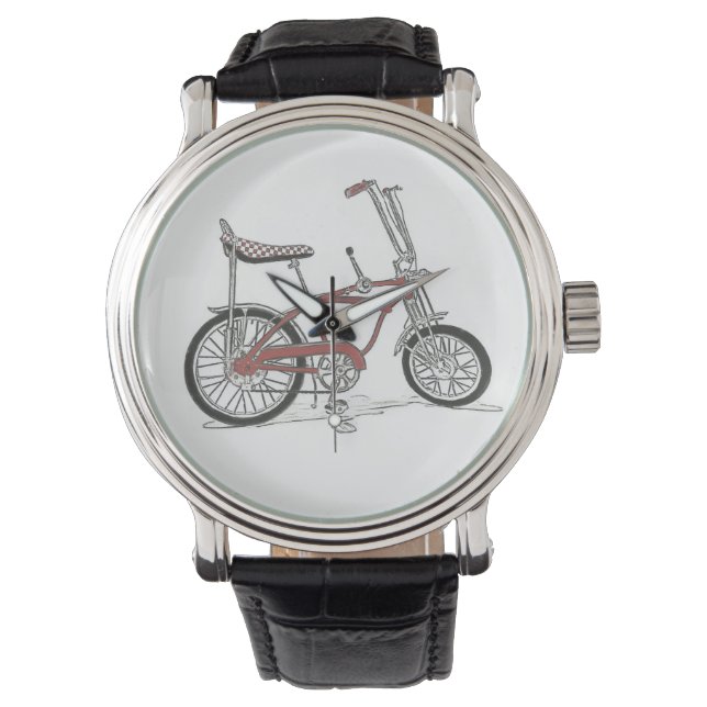 Reloj De Pulsera Escuela de Bicicleta Clásica Stingray Schwinn (Anverso)