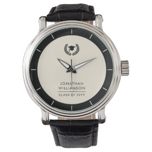 Reloj De Pulsera Escuela personalizada y graduación universitaria e