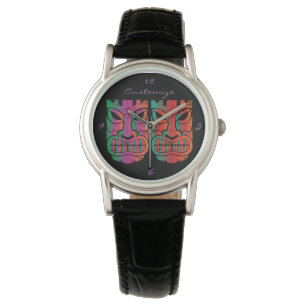 Reloj De Pulsera Escultura Twin Tiki Thunder_Cove