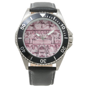 Reloj De Pulsera Esculturas históricas cristianas Notre Dame Paris