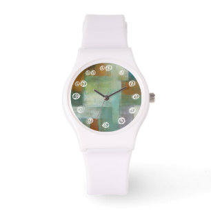 Reloj De Pulsera Esencia Azul del Lago II