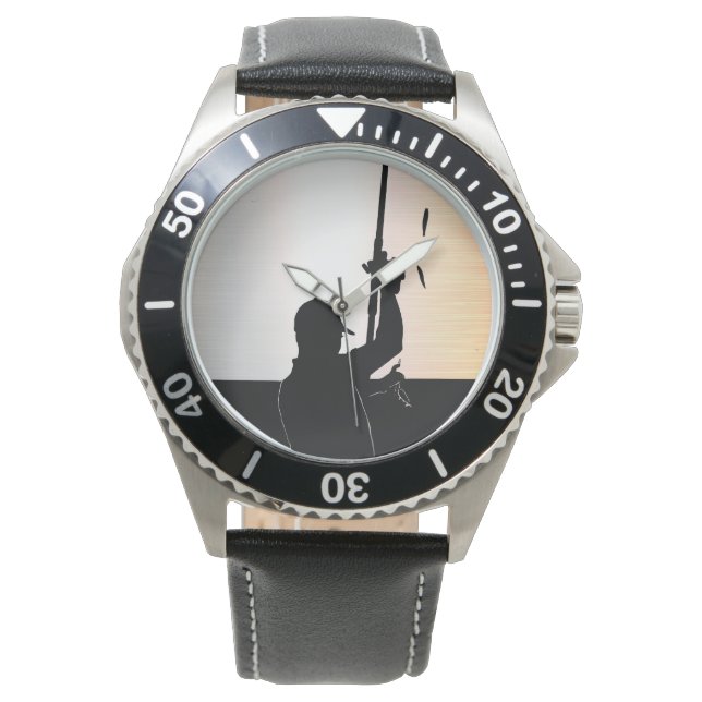 Reloj De Pulsera Esencia de un día perfecto de pesca (Anverso)