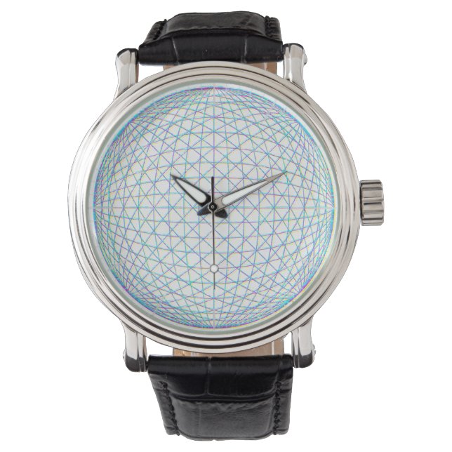 Reloj De Pulsera Esfera geométrica (Anverso)