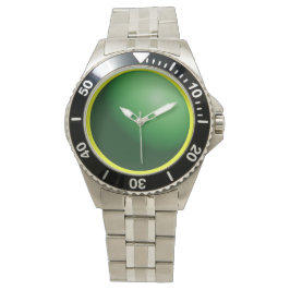Reloj De Pulsera Esfera Verde