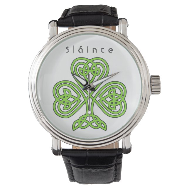Reloj De Pulsera Eslainte del Día de San Patricio (Anverso)