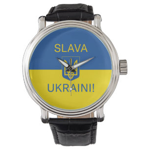 Reloj De Pulsera Eslava Ucrania gloria Ucrania símbolo de la guerr