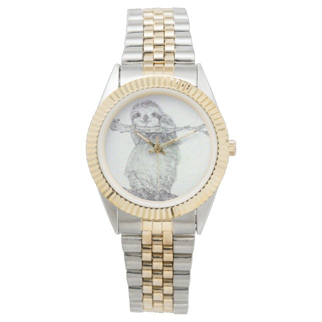 Reloj De Pulsera Eslogan (Anverso)