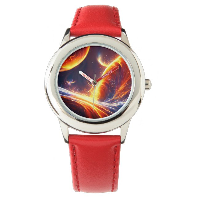 Reloj De Pulsera Espacio de agua de incendio (Anverso)