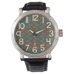 Reloj De Pulsera Espacios verde azulados