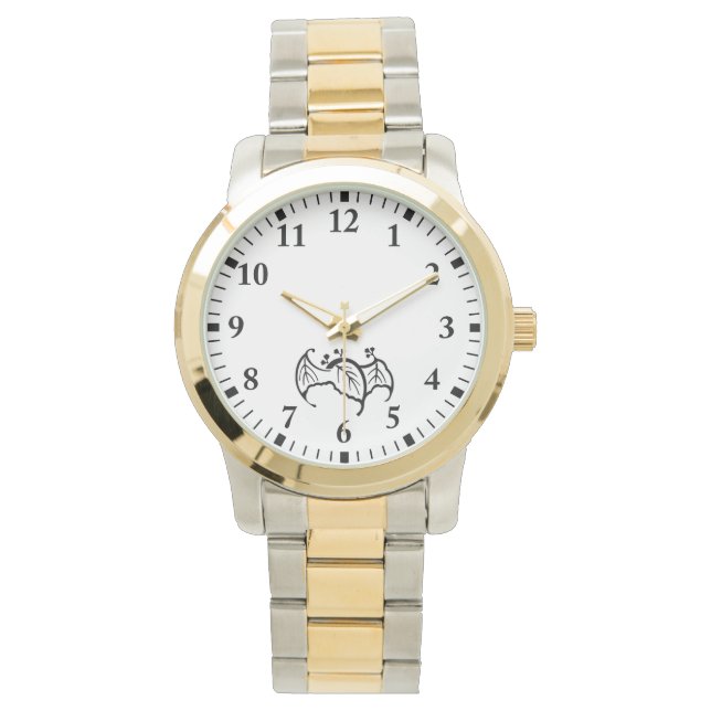 Reloj De Pulsera Espectáculo de paulownia en forma de bate (Anverso)