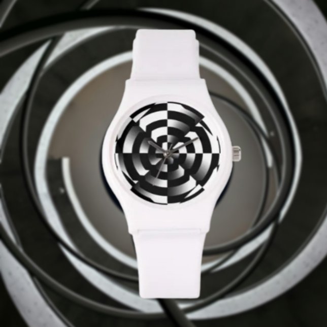 Reloj De Pulsera Espejismo monocromo (Subido por el creador)