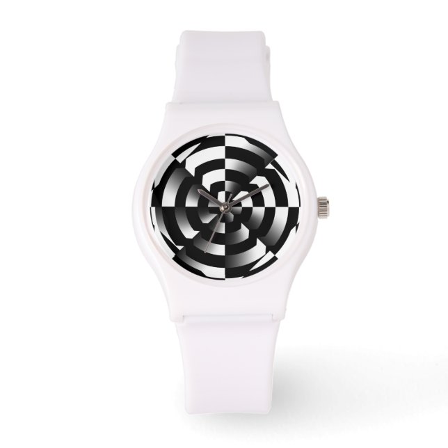 Reloj De Pulsera Espejo monocromo (Anverso)