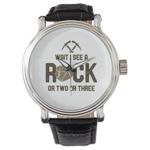Reloj De Pulsera Espera A Ver Una Roca