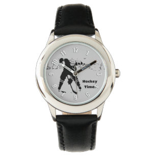 Reloj De Pulsera Esperando al Puck - Jugador de hockey