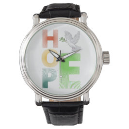 Reloj De Pulsera Esperanza - Inspiradora fe cristiana