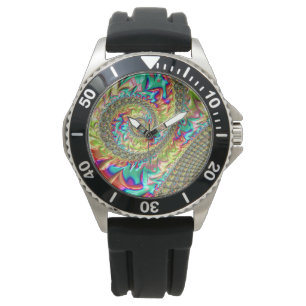 Reloj De Pulsera Espiral colorida