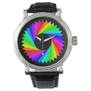 Reloj De Pulsera Espiral de colores