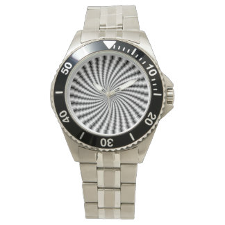 Reloj De Pulsera espiral de disco hipnótico