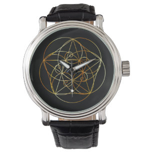 Reloj De Pulsera Espiral de Fibonacci la geometría sagrada
