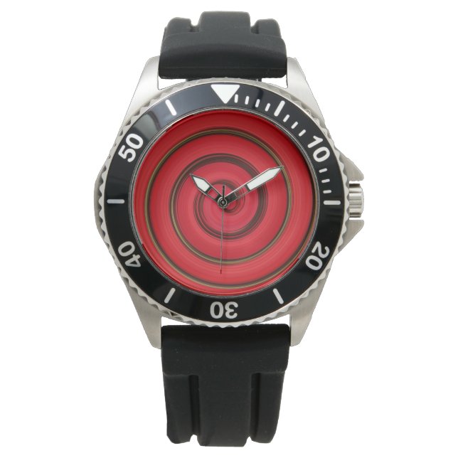 Reloj De Pulsera Espiral roja de Guay (Anverso)