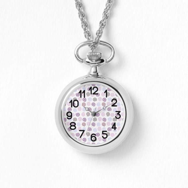 Reloj De Pulsera Espirales (Anverso)