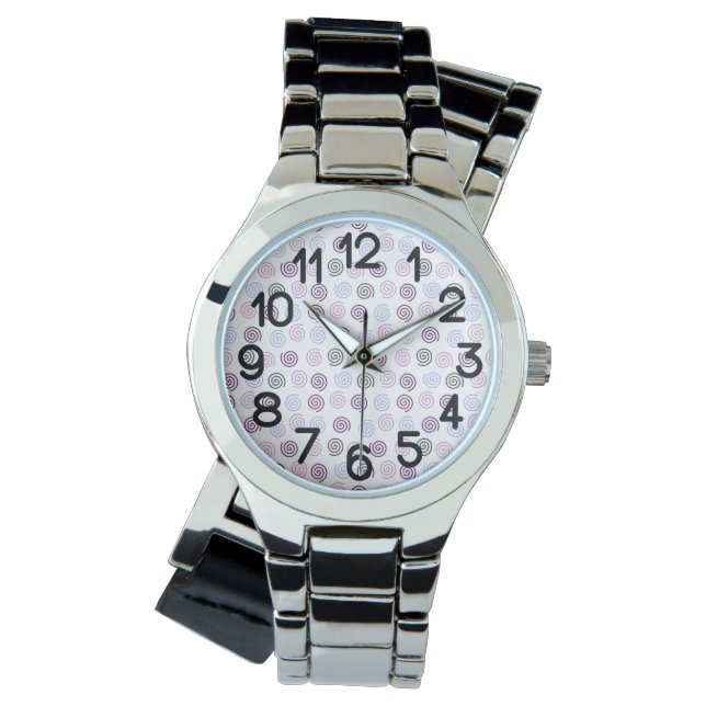 Reloj De Pulsera Espirales (Anverso)