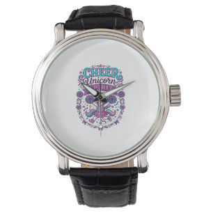 Reloj De Pulsera Espíritu de Unicornio Alegría Colorido Arte POD_
