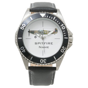 Reloj De Pulsera ESPÍRITU   ilustracion de aeronaves de la Segunda