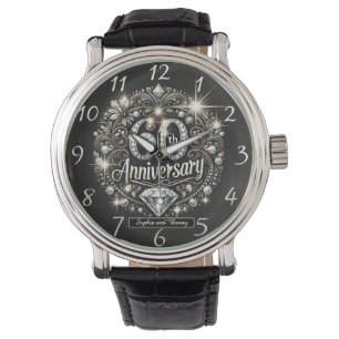 Reloj De Pulsera Esplendor de diamantes: Diseño del 60 aniversario