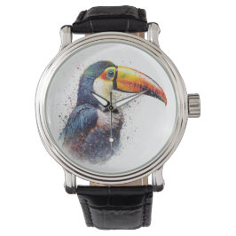 Reloj De Pulsera Esplendor Tropical Toucan