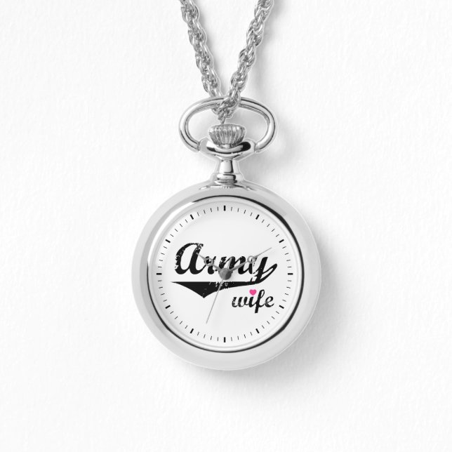 Reloj De Pulsera Esposa del ejército (Anverso)